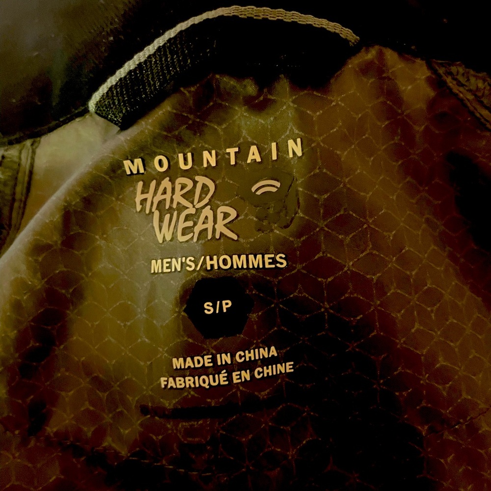 Grey Lightweight Mountain Hardware Jacket Size Sm… - image 3